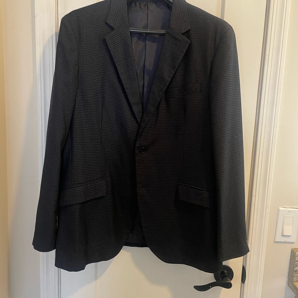 Tailorbyrd Charcoal Men's Blazer